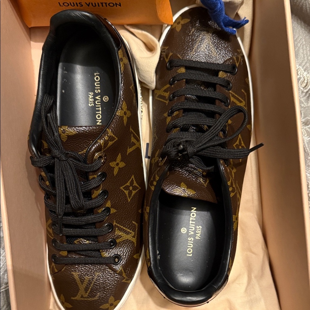 Louis Vuitton Monogram Frontrow Sneakers - Picture 2 of 14